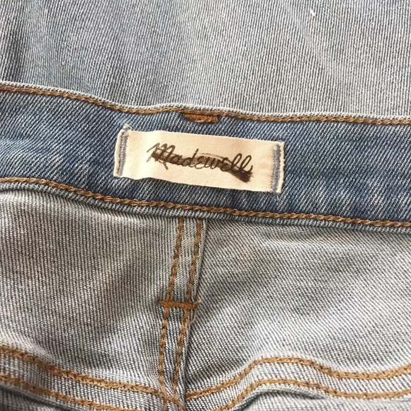 Madewell 10" High-Rise Skinny Crop Jeans size 28 NWOT - Picture 9 of 9